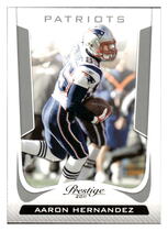 2011 Panini Prestige #114 Aaron Hernandez