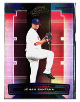 2005 Playoff Absolute Mem. #4 Johan Santana