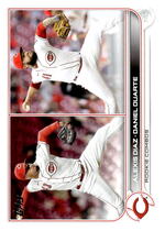 2022 Topps Update #US135 Alexis Diaz|Daniel Duarte