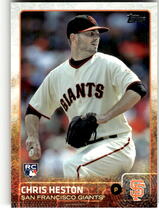 2015 Topps Base Set Series 2 #530 Chris Heston