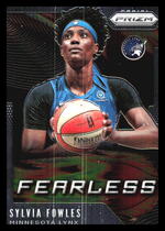 2020 Panini Prizm WNBA Fearless #17 Sylvia Fowles