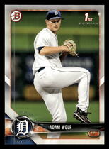 2018 Bowman Draft #BD-185 Adam Wolf