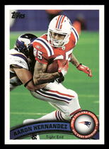 2011 Topps Base Set #158 Aaron Hernandez