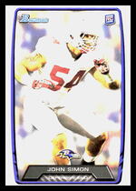 2013 Bowman Base Set #178 John Simon