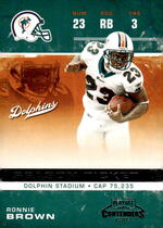2007 Playoff Contenders #54 Ronnie Brown