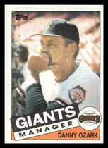1985 Topps Base Set #365 Danny Ozark