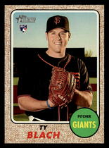 2017 Topps Heritage High Number #659 Ty Blach