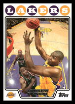2008 Topps Base Set #110 Andrew Bynum