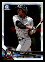2018 Bowman Chrome Prospects #BCP33 James Nelson