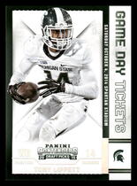 2015 Panini Contenders Draft Picks Game Day Tickets #96 Tony Lippett