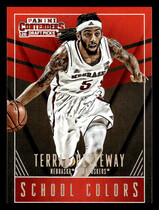 2015 Panini Contenders Draft Picks School Colors #43 Terran Petteway