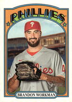 2021 Topps Heritage #337 Brandon Workman
