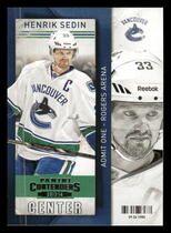 2013 Panini Contenders #49 Henrik Sedin