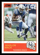 2019 Score Base Set #53 Marlon Mack