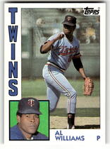 1984 Topps Base Set #183 Al Williams
