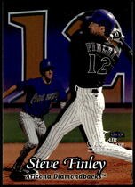 1999 Flair Showcase Row 2 #117 Steve Finley