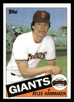 1985 Topps Base Set #674 Atlee Hammaker