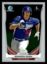 2014 Bowman Chrome Prospects Series 2 #BCP62 Brandon Dixon