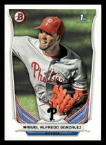 2014 Bowman Prospects #BP105 Miguel Alfredo Gonzalez