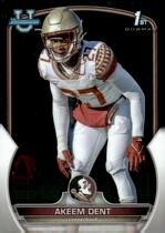 2022 Bowman Chrome University #13 Akeem Dent