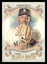 2021 Topps Allen & Ginter #252 Justus Sheffield