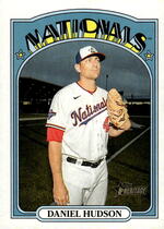 2021 Topps Heritage #234 Daniel Hudson