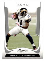 2011 Panini Prestige #178 Brandon Gibson