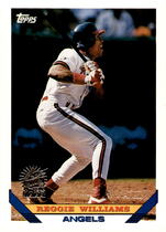 1993 Topps Base Set #543 Reggie Williams