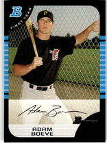 2005 Bowman Base Set #221 Adam Boeve