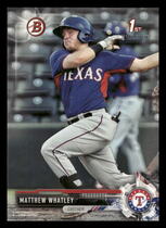 2017 Bowman Draft #BD-121 Matthew Whatley