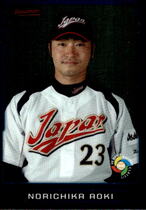 2009 Bowman Chrome Draft World Baseball Classic #BDPW35 Norichika Aoki