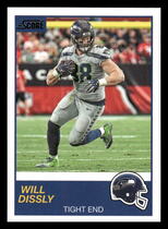 2019 Score Base Set #318 Will Dissly