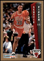 1992 Fleer Base Set #36 Scottie Pippen