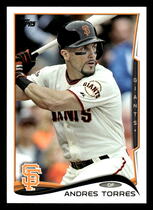 2014 Topps Base Set #303 Andres Torres