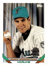 1993 Topps Base Set #454 John Johnstone