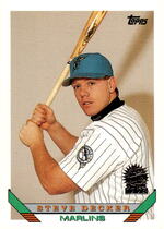 1993 Topps Base Set #544 Steve Decker
