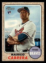 2017 Topps Heritage High Number #556 Mauricio Cabrera