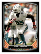 2014 Bowman Black #76 Dion Jordan