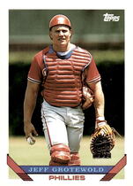 1993 Topps Base Set #72 Jeff Grotewold
