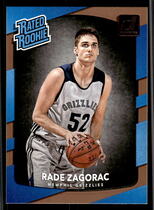 2017 Donruss Base Set #155 Rade Zagorac