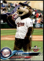 2018 Topps Opening Day Mascots #M-15 Tc Bear