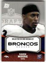 2011 Topps Rising Rookies #166 Rahim Moore