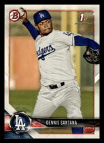 2018 Bowman Prospects #BP36 Dennis Santana