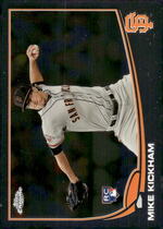 2013 Topps Chrome #156 Mike Kickham