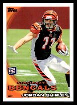 2010 Topps Base Set #109 Jordan Shipley