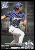 2017 Bowman Chrome Draft #BDC-98 Corey Ray