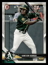 2018 Bowman Draft #BD-160 Jameson Hannah