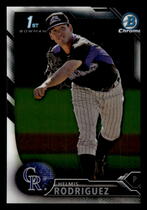 2016 Bowman Chrome Prospects #BCP195 Helmis Rodriguez