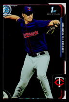 2015 Bowman Chrome Prospects #BCP105 Aaron Slegers