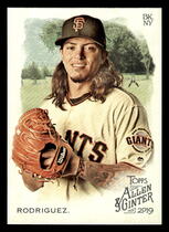 2019 Topps Allen & Ginter #199 Dereck Rodriguez